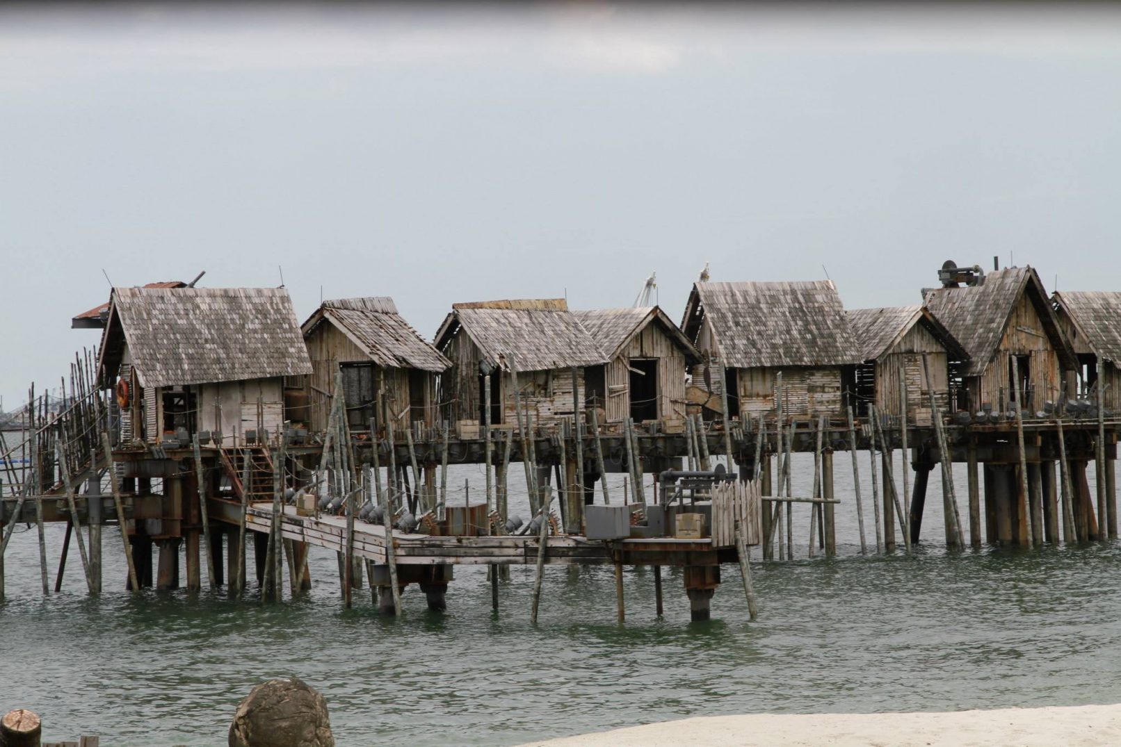 Stilt cabins